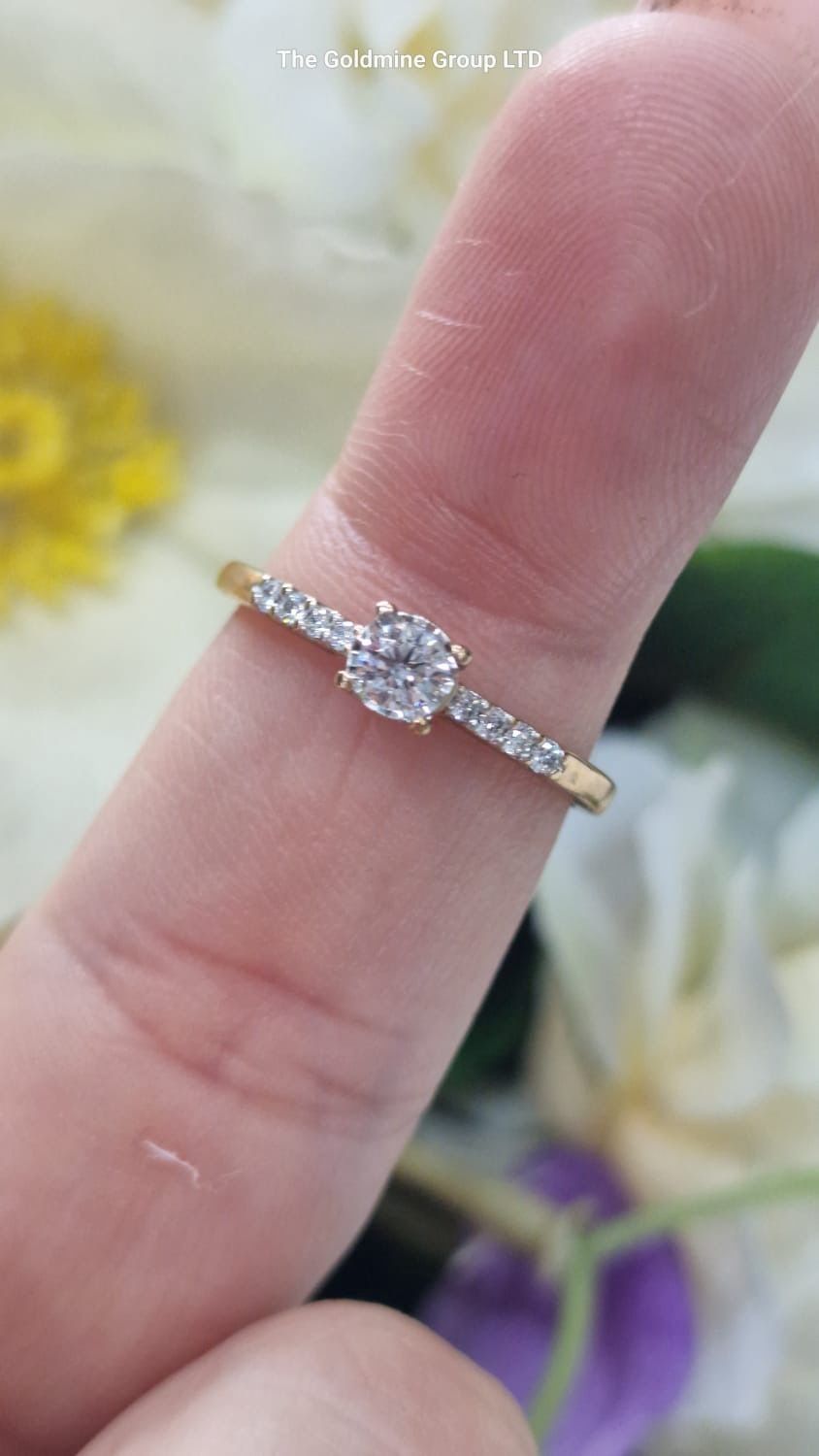 Brilliant Round Solitaire Diamond Ring MLS23