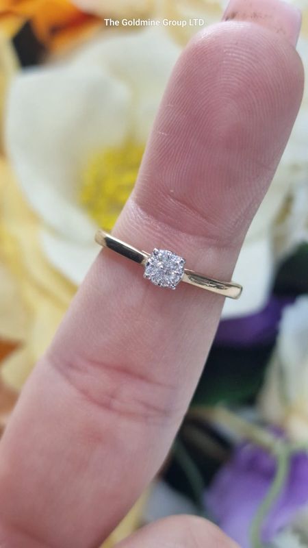 Single Stone Diamond Ring MLS21