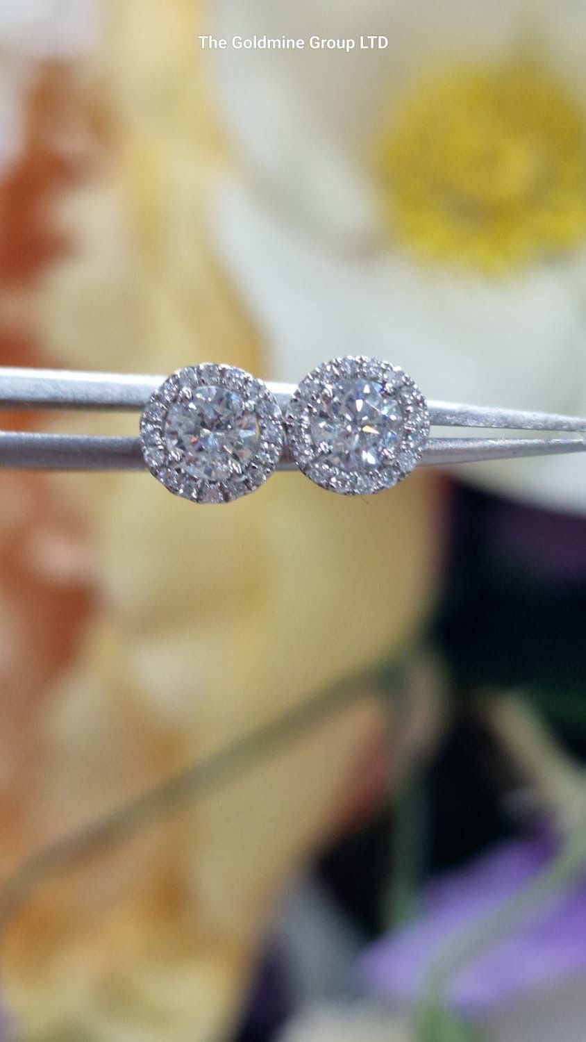 0.68ct Diamond Studs MLS210