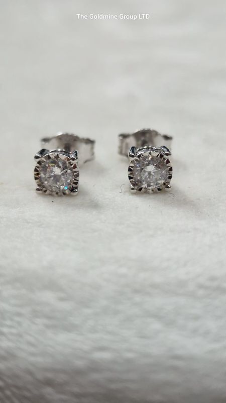 0.40ct Diamond Stud Earrings MLS206