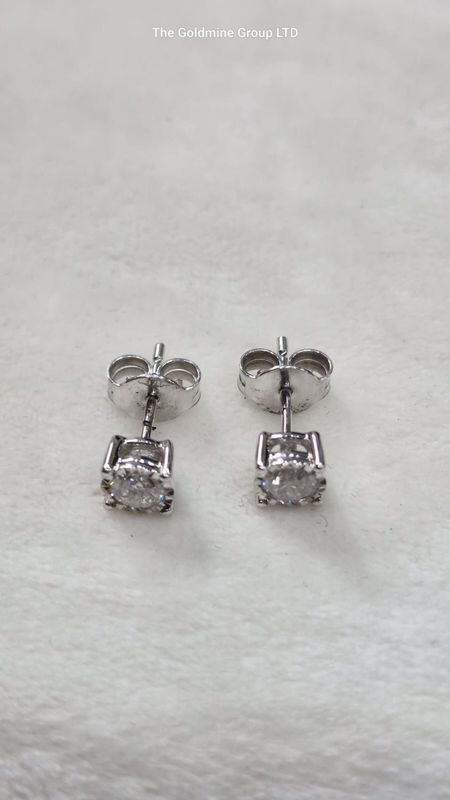 0.40ct Diamond Stud Earrings MLS206