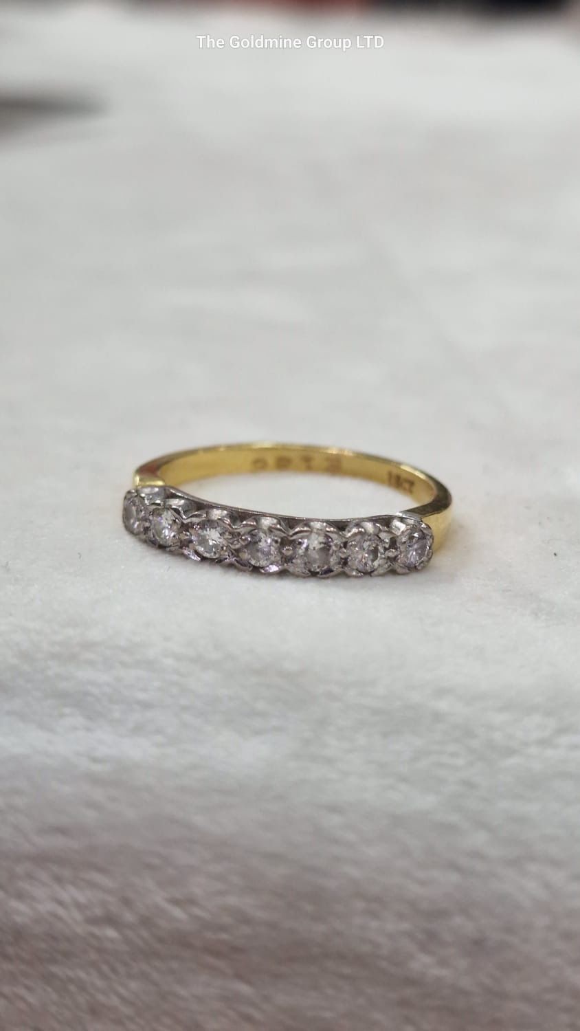 Diamond Quarter Eternity Ring MLS11