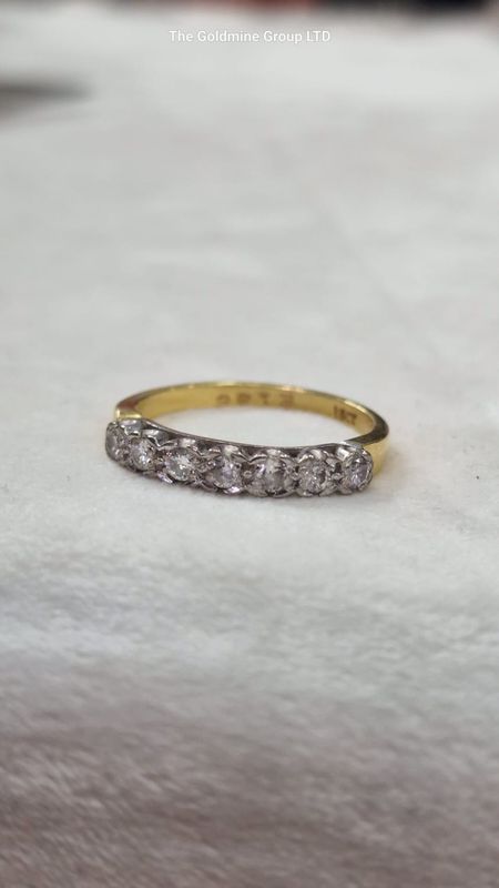 Diamond Quarter Eternity Ring MLS11