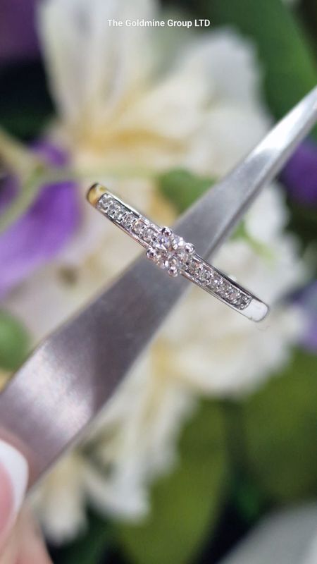 0.20ct Diamond Ring STU391