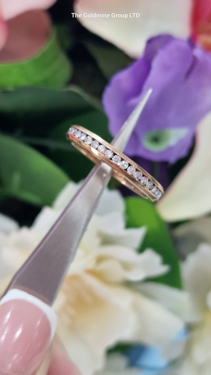 Diamond Full Eternity Ring STU398