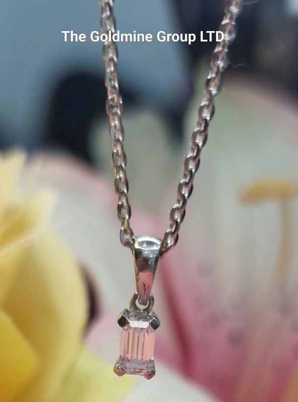 Solitaire Emerald Cut Cubic Zircon STU408