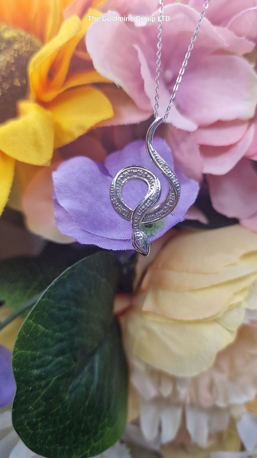 Diamond Snake Necklace RC383