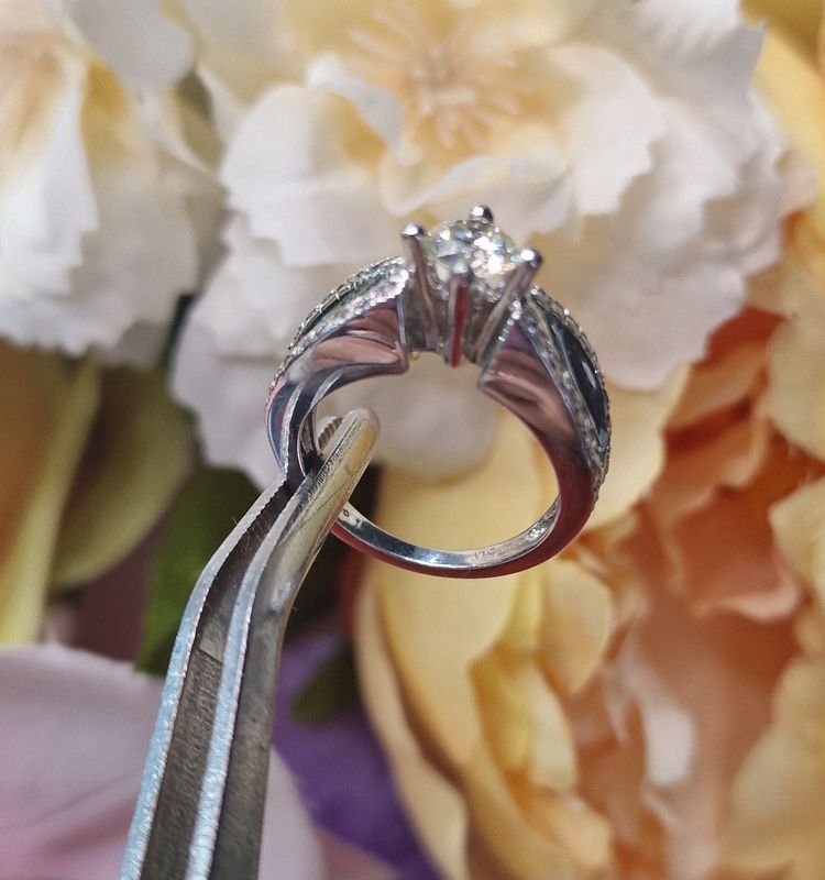 Diamond Engagemnt Ring RC547