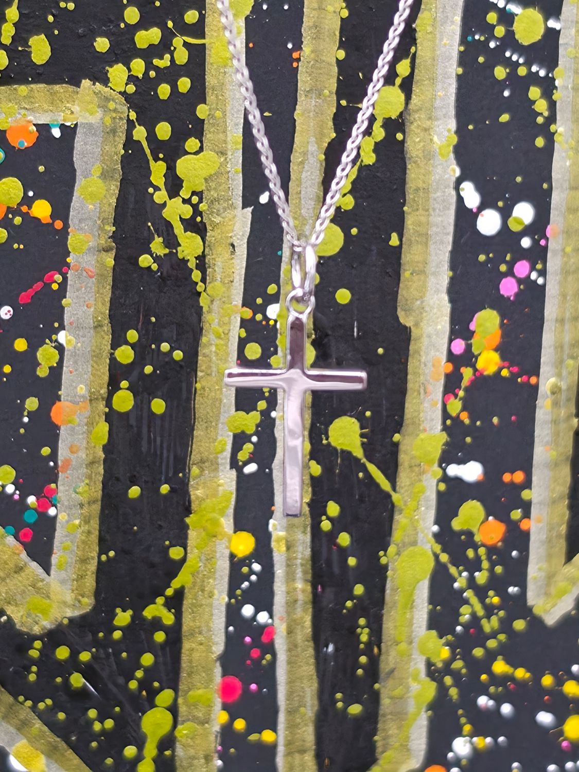 Silver Cross Pendent