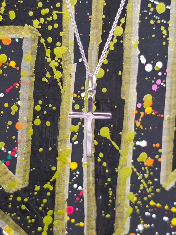 Silver Cross Pendent