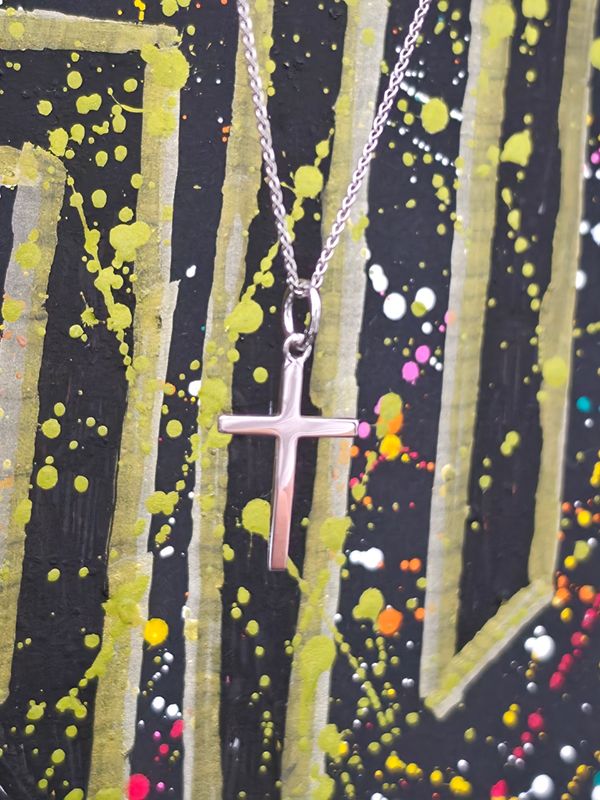 Silver Cross Pendent
