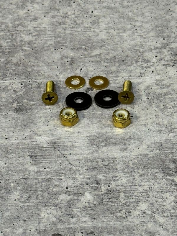 WCBBKT- Bourkes Mounting Kit Brass