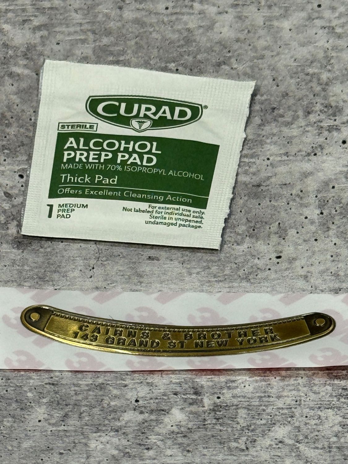 WC143-143 Grand Street Label (Replica)
