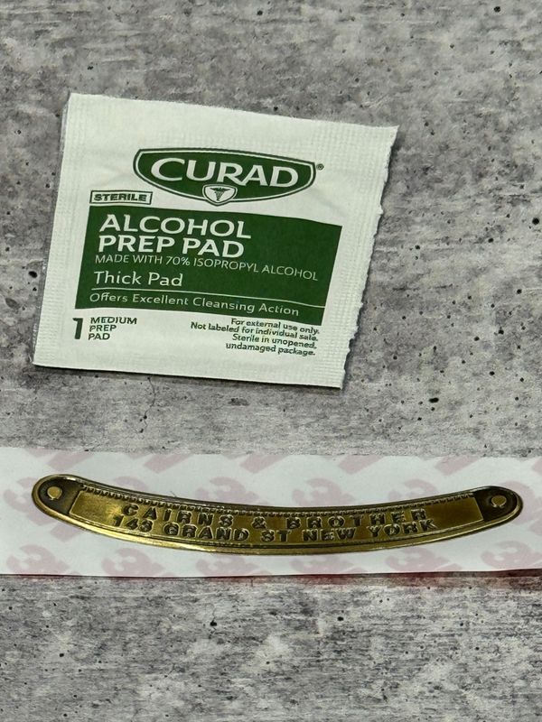 WC143-143 Grand Street Label (Replica)