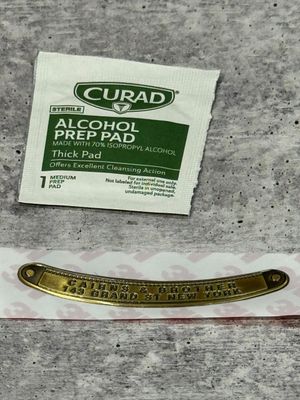 WC143-143 Grand Street Label (Replica)