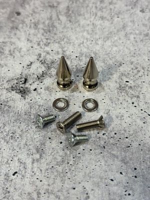 WCSPKCHRM- Chrome Bourke Spikes