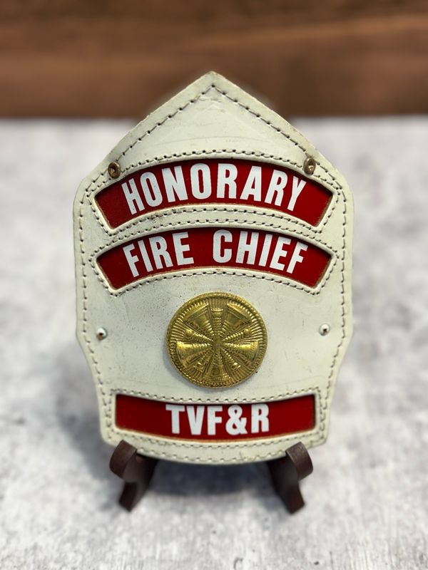 WCS - Honorary Fire Chief Shield