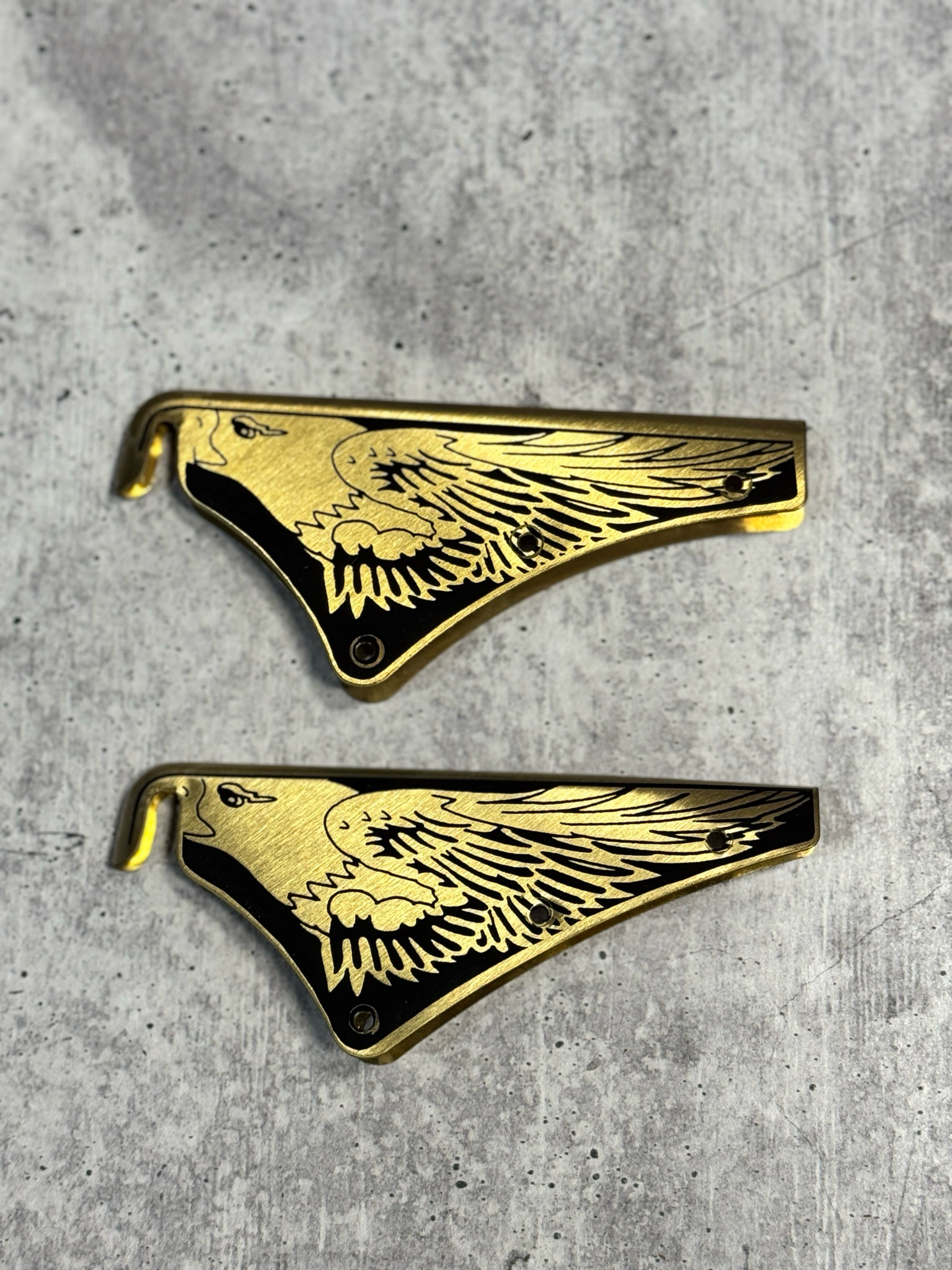 WCSEW- MSA Silked Screened Eagle Wide Back