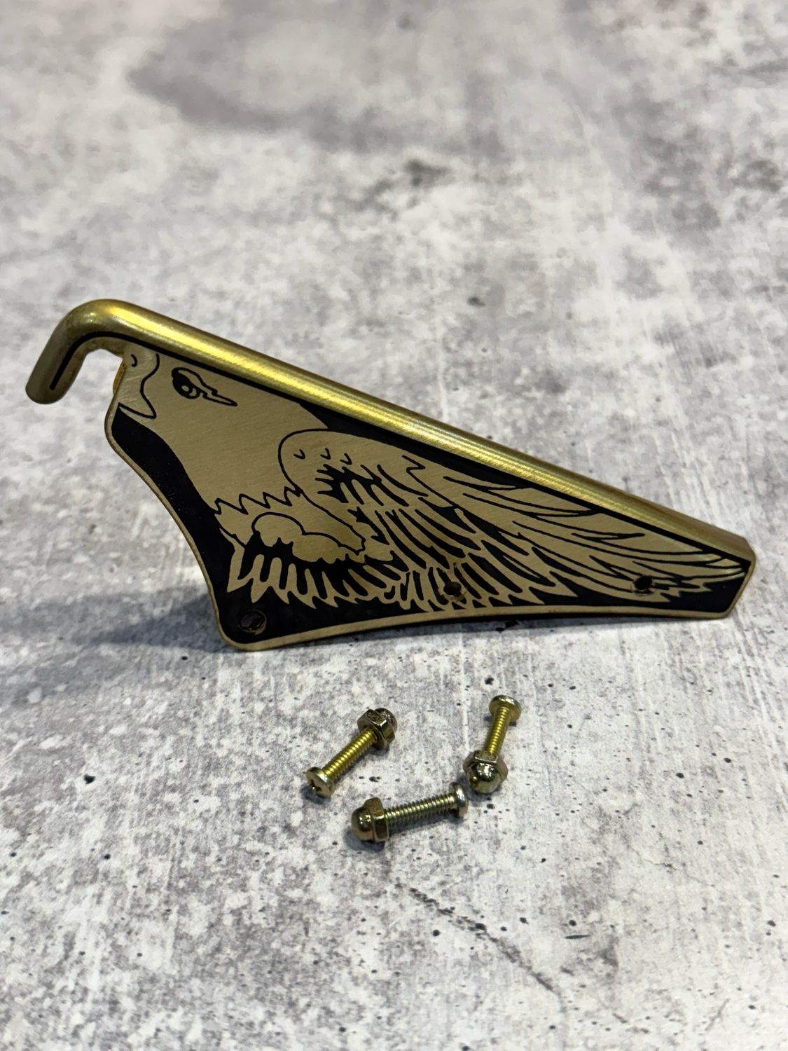 WCSE-MSA Silked Screened Eagle Narrow Back