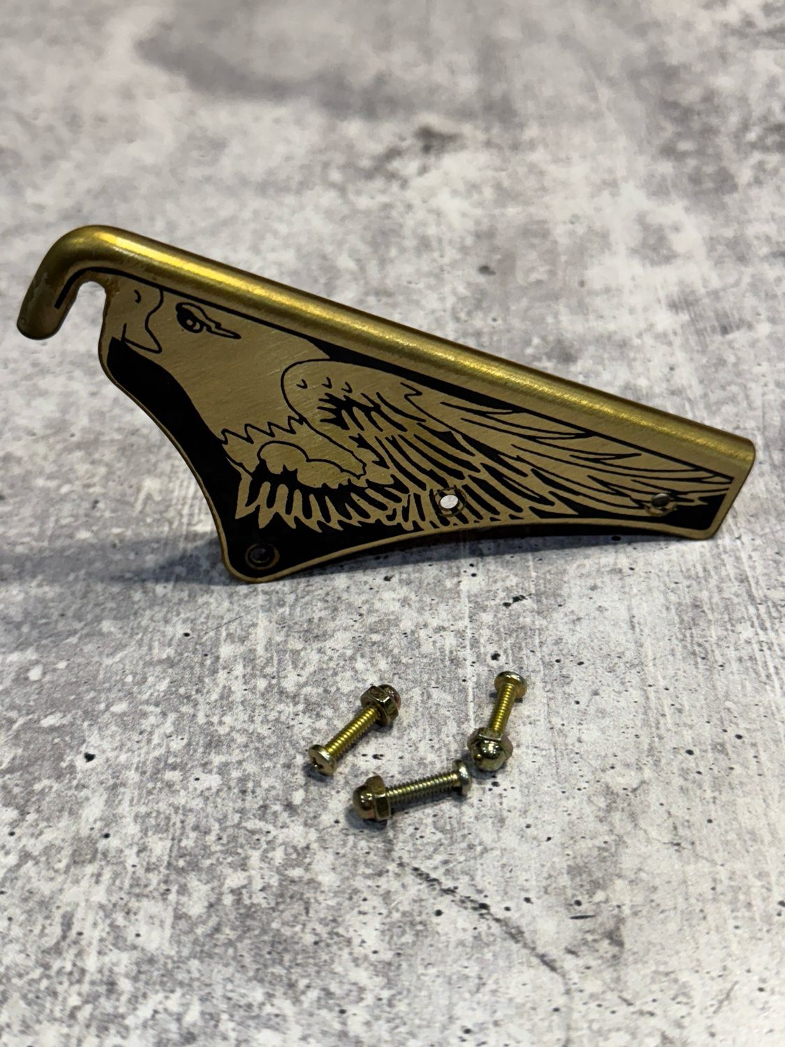 WCSEW- MSA Silked Screened Eagle Wide Back