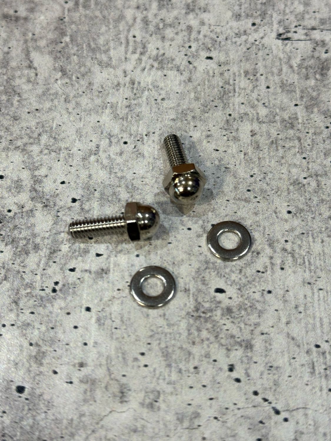 WCCAK - Acorn kit chrome for composite helmets 