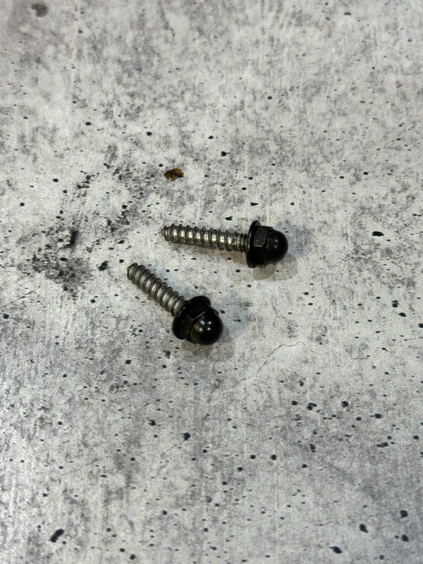 WCBFSTDBLK - Ben Franklin 2, 3 shield studs black 
