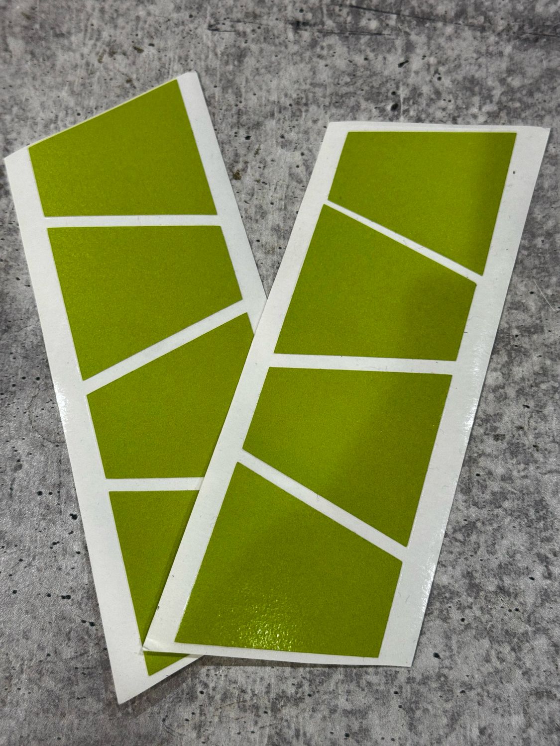 WCDGT- Off Green Tetrahedrons 