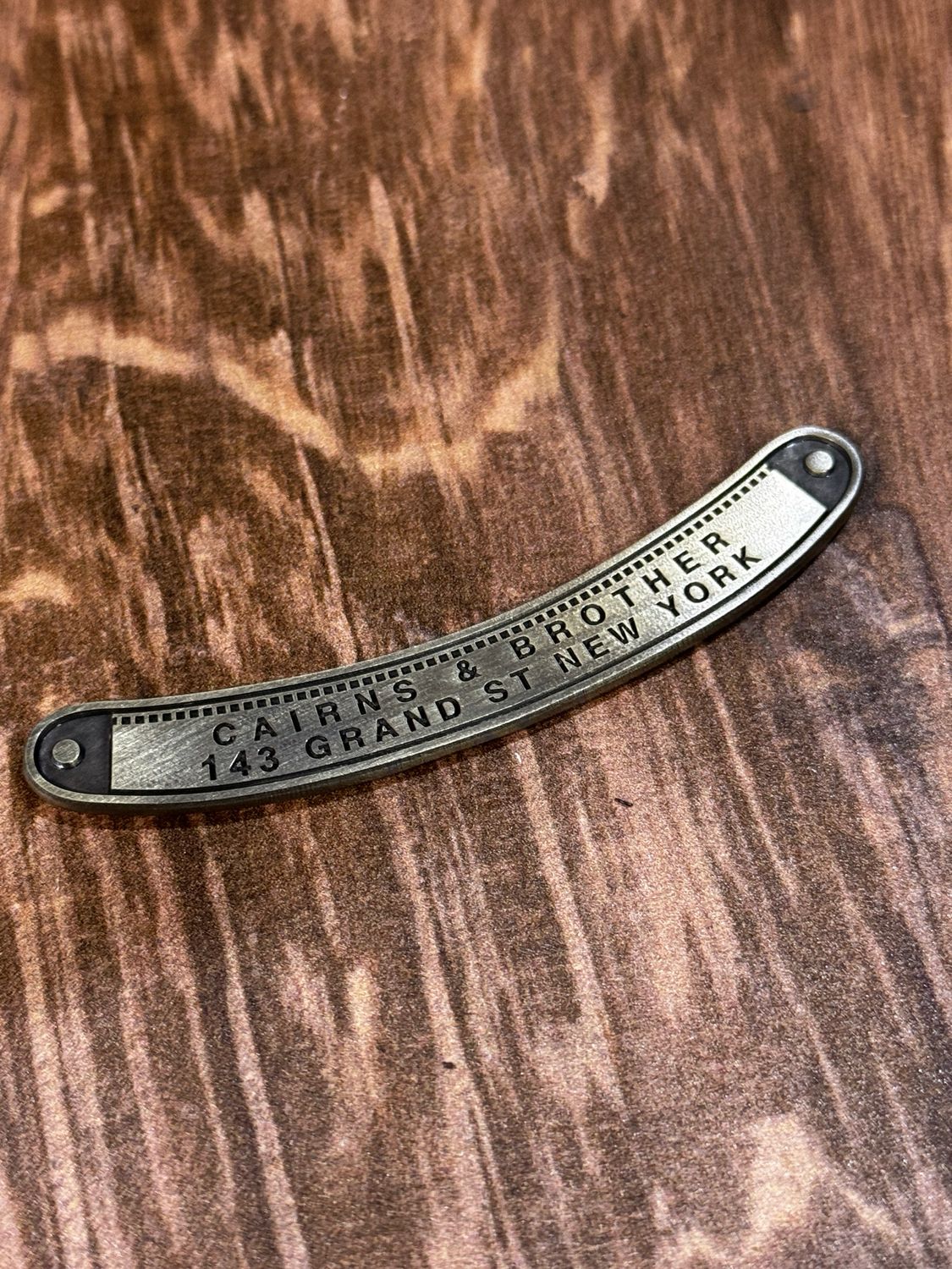 WC143-143 Grand Street Label (Replica)