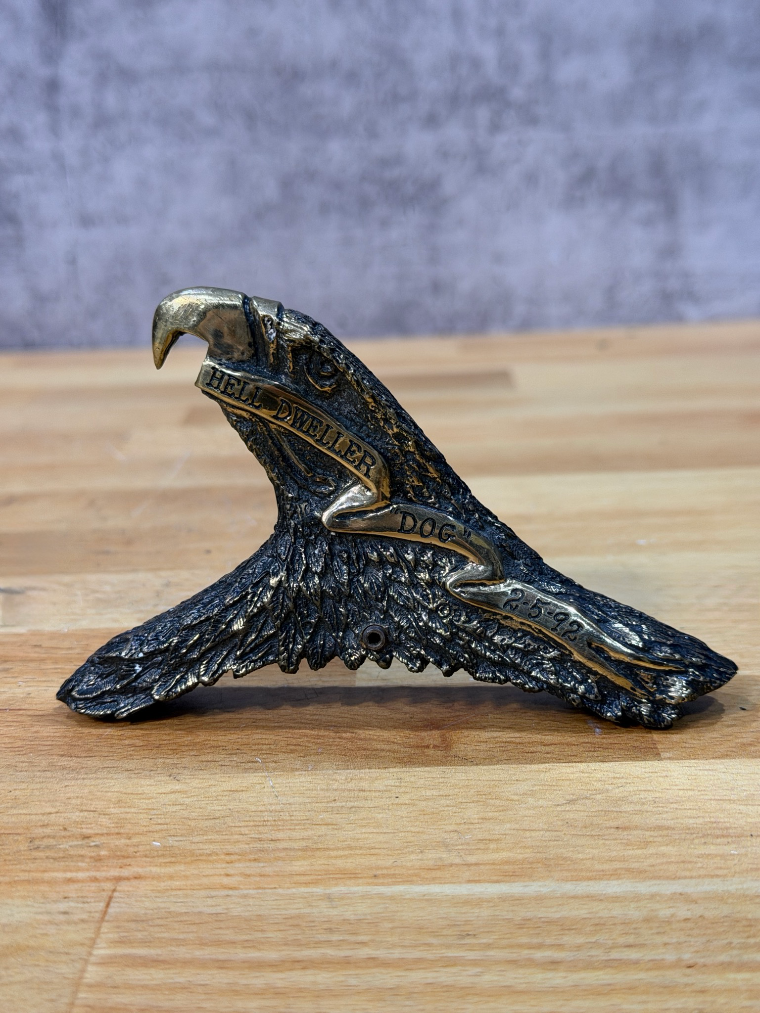 WCSBEAGLE- Solid Bronze Eagle