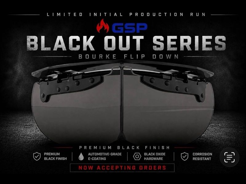 WCBLKGSP- Black GSP bourkes tinted lenses 