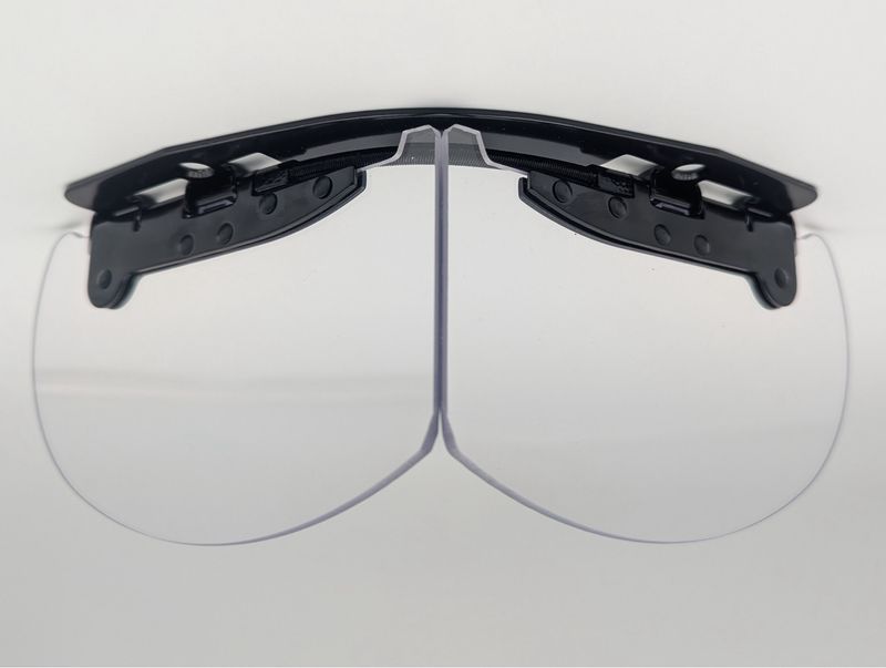 WCBLKGSPCLR- Black GSP bourkes clear lenses 