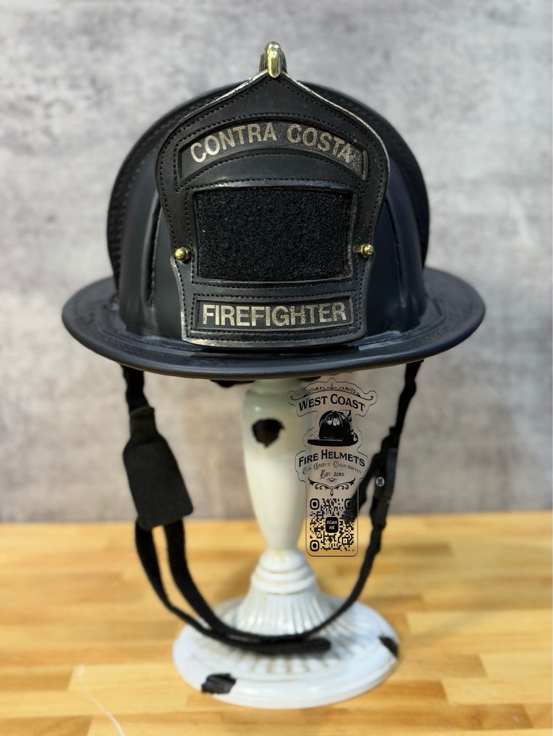 Contra Costa County Fire  helmet repairs 