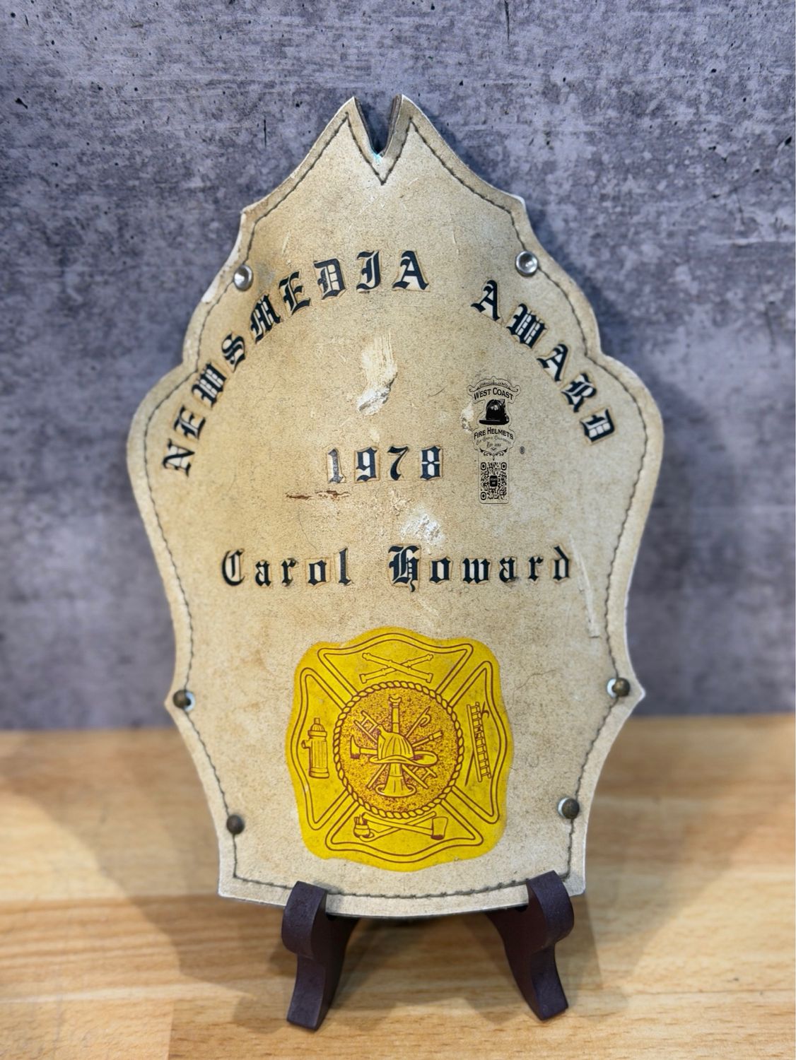 WCS - News Media Award 1978