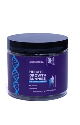 Height Growth Bunnies sabor uva