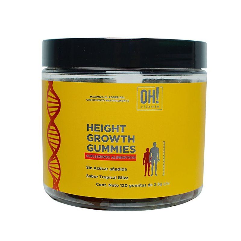 Height Growth Gummies sabor tropical blizz.