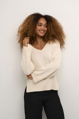 CRSoffie V-Neck Knit Pullover