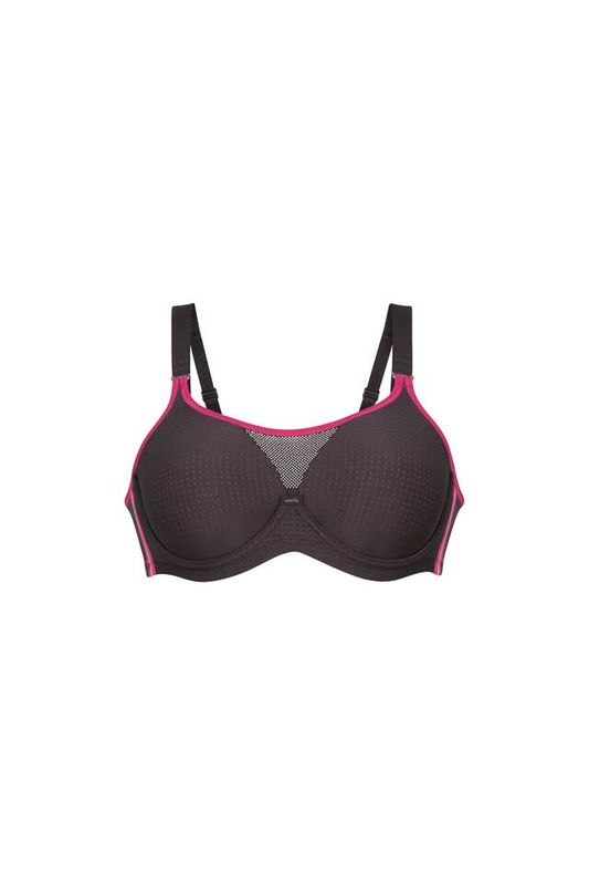 Anita Active - Anthrazit/pink Sport beha