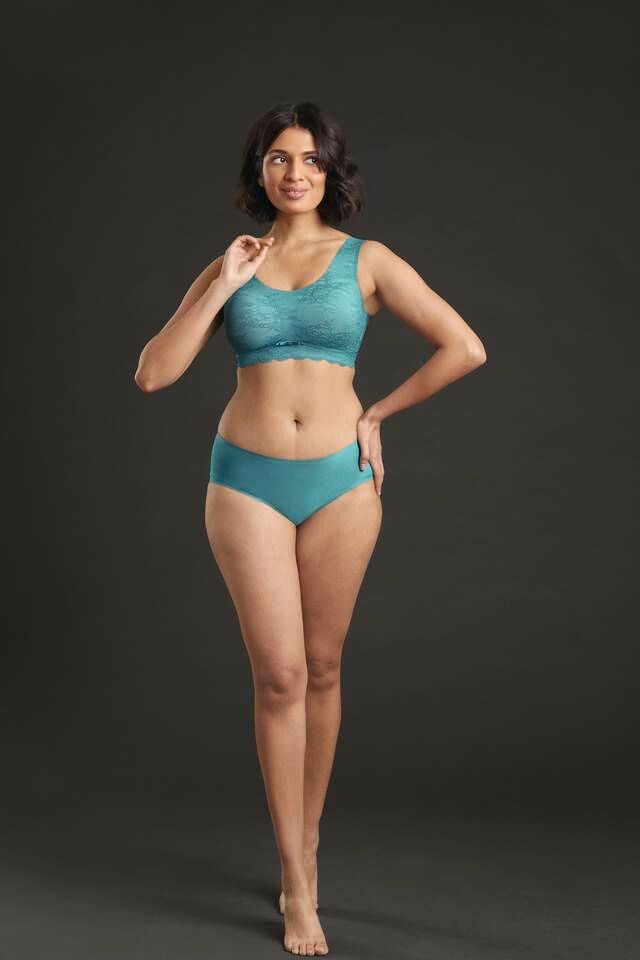 Anita - Bralette Light Smaragd