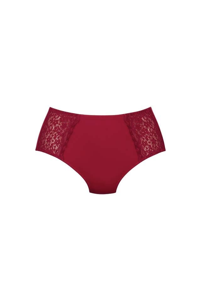 Anita - Dark red Tailleslip+ Havanna