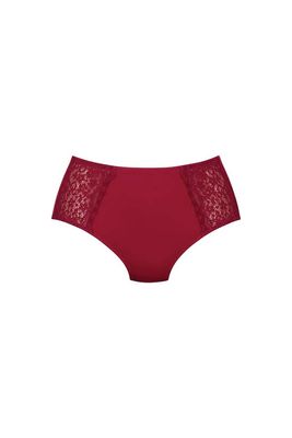 Anita - Dark red Tailleslip+ Havanna
