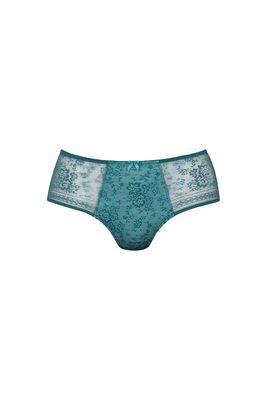 Rosa Faia Taille Slip Fleur Light Smaragd