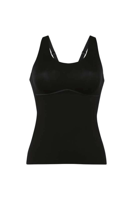 Anita Essential Hemd met spacerschalen - Zwart