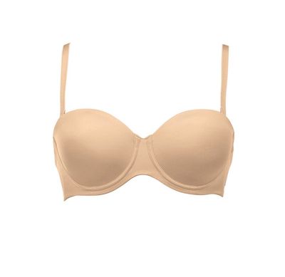 Rosa Faia - Padded Basic Strapless Beugel BH - Desert Rosa Faia - Padded Basic Strapless Beugel BH - Desert