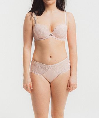 Louisa Bracq - Moonlight Push Up BH- Nude Rose