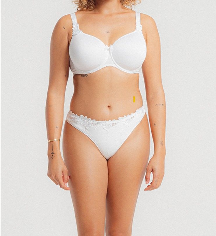 Louisa Bracq - Lys Royal BLANC String