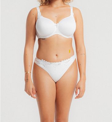 Louisa Bracq - Lys Royal BLANC String Louisa Bracq - Lys Royal BLANC String