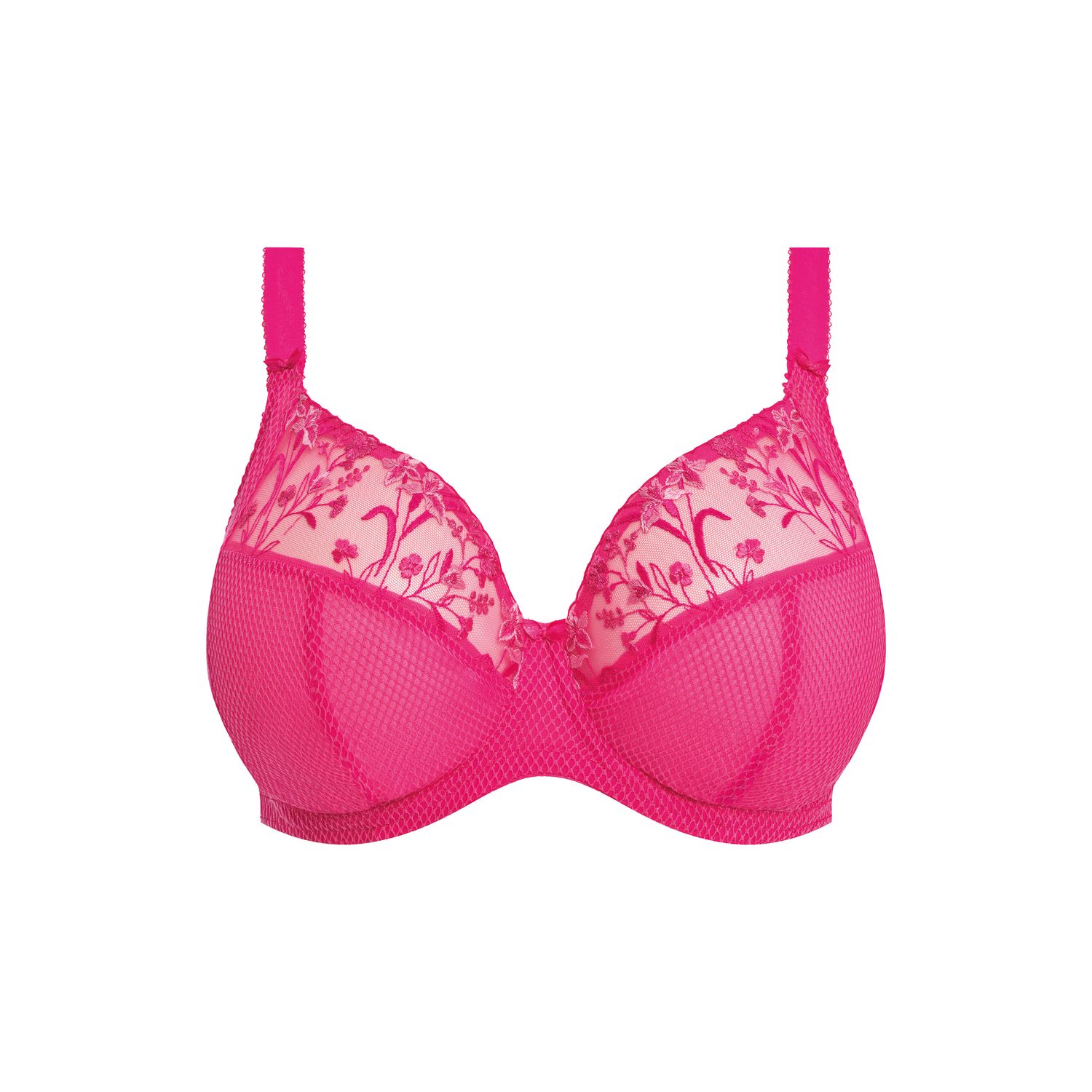 Elomi Charley Plunge Beugelbeha - Roze