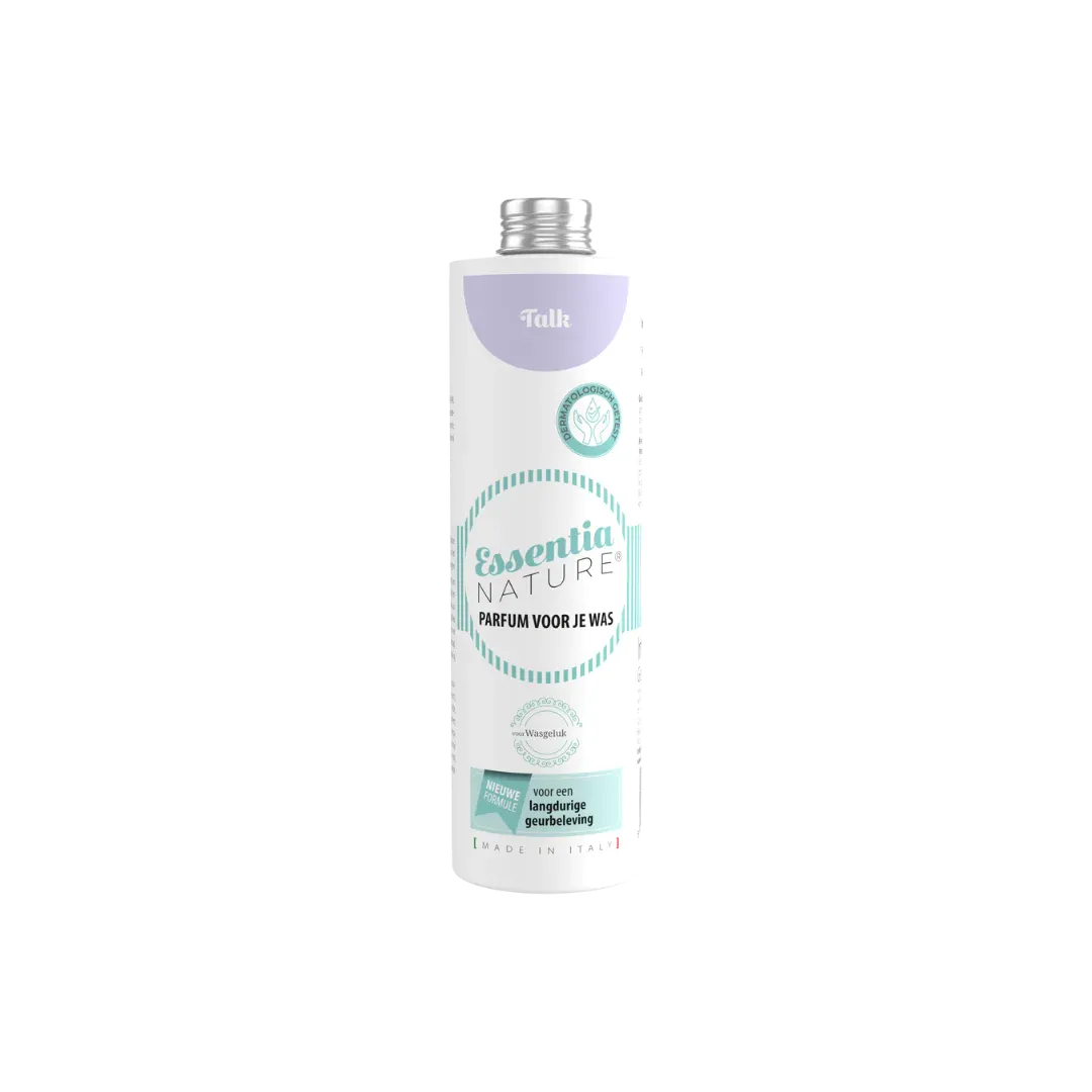 Wasgeluk Wasparfum Talk 50 ML – een vleugje luxe bij elke was Wasgeluk Wasparfum Talk 50 ML – een vleugje luxe bij elke was