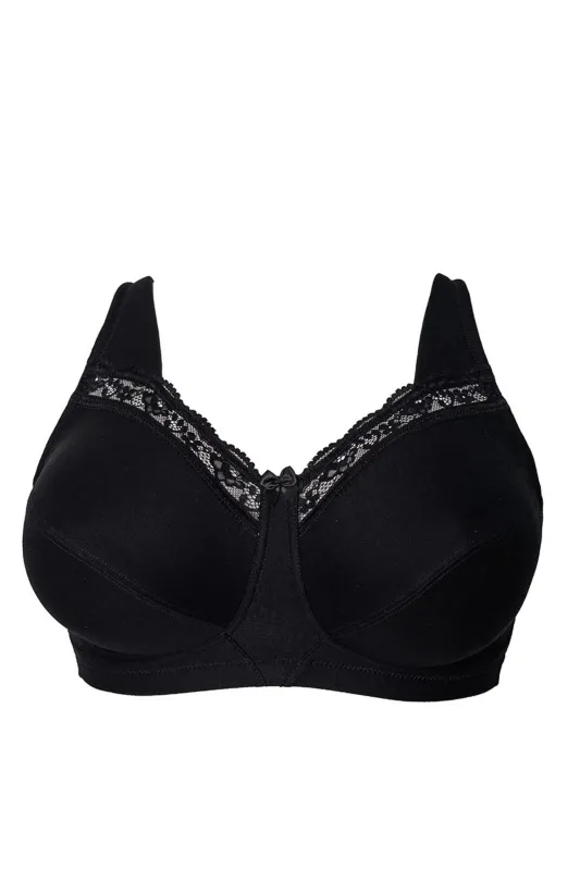 Plaisir Embrace BH zonder beugel - Zwart