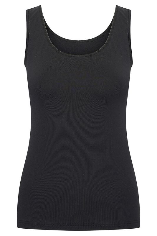 RJ BodyWear  Pure Color Valence L. Singlet - Zwart